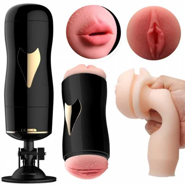 B Series Fox B serijos Fox Masturbator dirbtinės makšties ir burnos automatinis