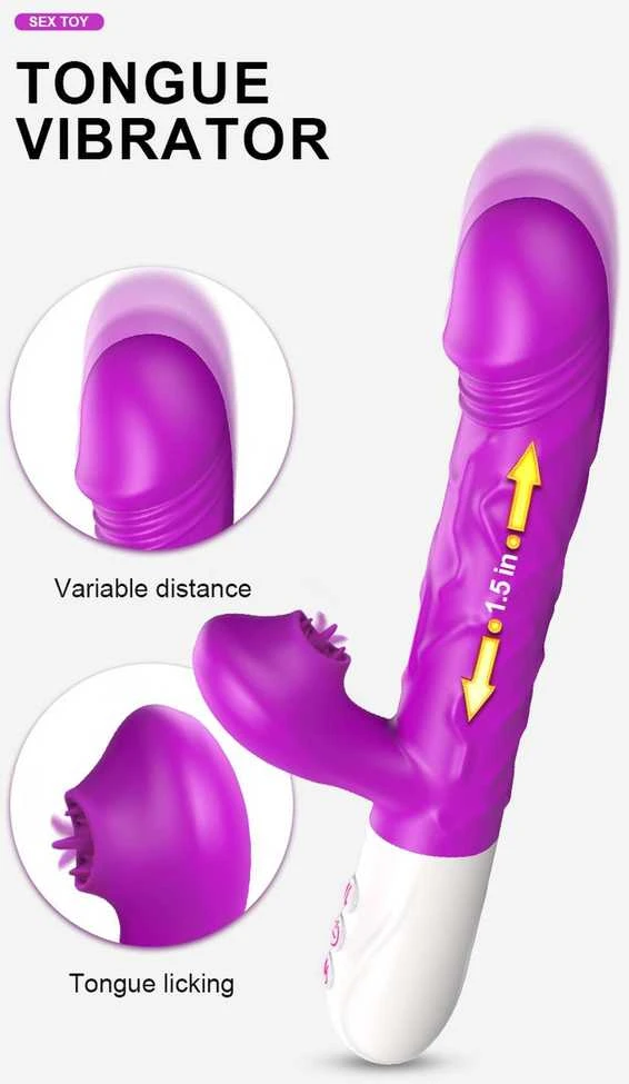 B Series Fox B serijos Fox Orgasm aparatas, kaitinimas ir stumdomas vibratorius