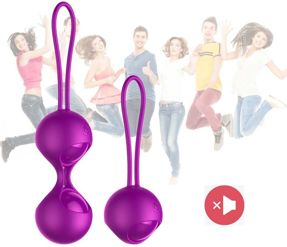 B Series Fox B serija Fox Rinkinys 3 vibruojantys orgazmo kamuoliukai 10mode pultelis