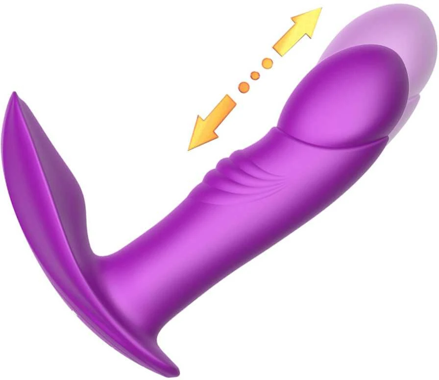 B Series Fox B serijos Fox Panty vibratorius, šildomas g taškas, USB pulsacija