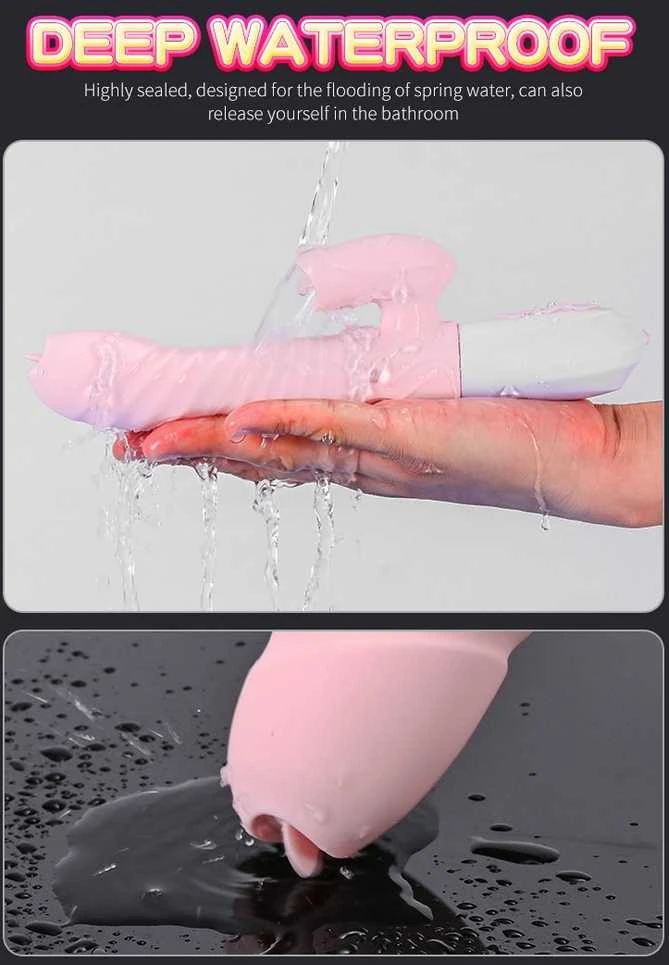 B Series Fox B serijos Fox Vibrator zuikio masažuoklis šildomas pašaras 22cm