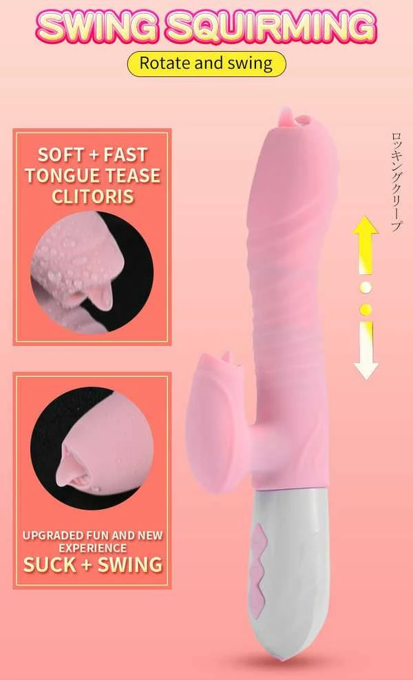 B Series Fox B serijos Fox Vibrator zuikio masažuoklis šildomas pašaras 22cm