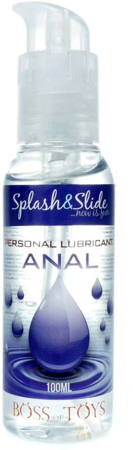 B Series „Splash & Slide“ asmeninis lubrikantas vandens pagrindu, tirštos formulės, intymiam seksui, analinis, 100 ml