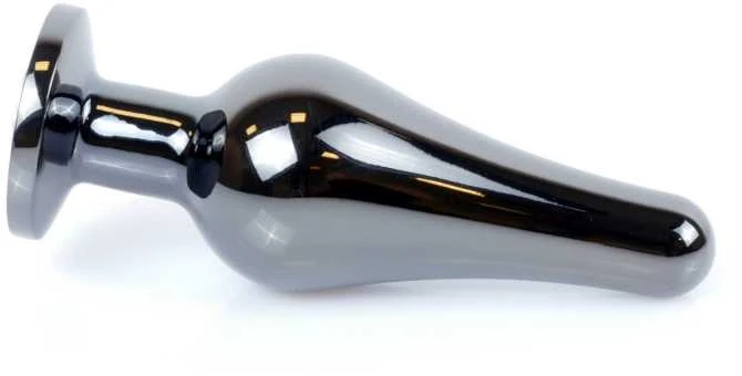 B Series Heavyfun Plug-Jewellery Tamsus Sidabrinis BUTT PLUG- Šviesus Mėlyna