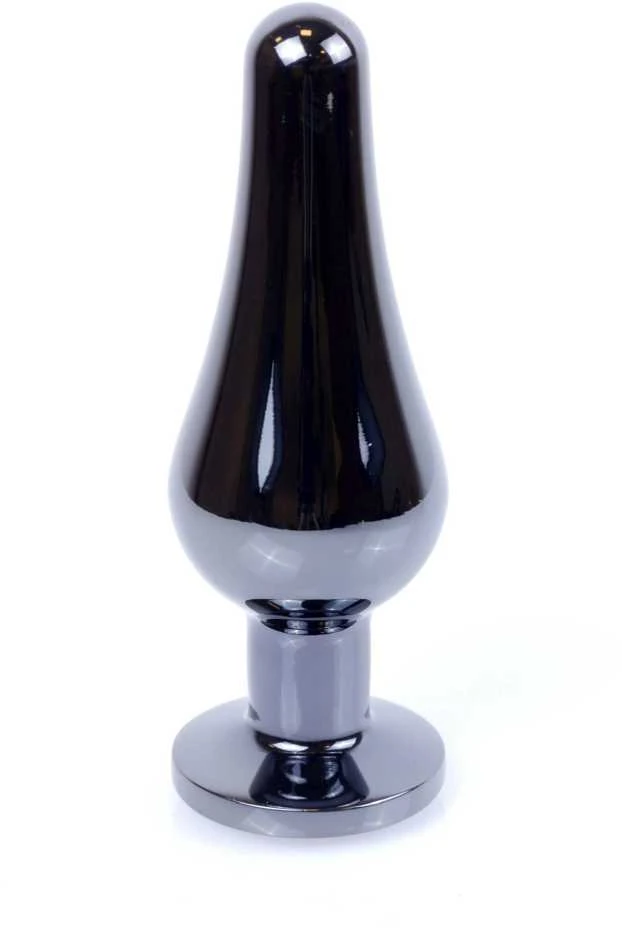 B Series Heavyfun Plug-Jewellery Dark Sidabrinis BUTT PLUG- Violetinė