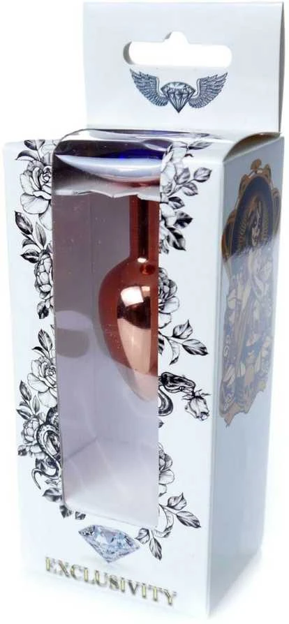 B Series Heavyfun Plug-Jewellery Raudona Gold PLUG- Tamsioji Mėlyna