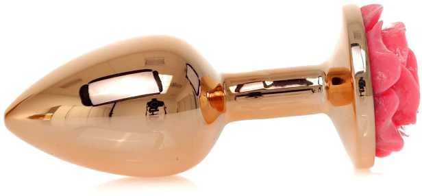 B Series Heavyfun B serijos Heavyfun analinis kaištis, rožinis, plieno, 7 cm