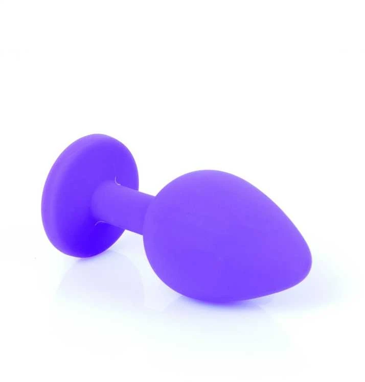 B Series Heavyfun B serijos Heavyfun Mažas analinis kištukas dekoratyvinis krištolinis silikonas 8cm