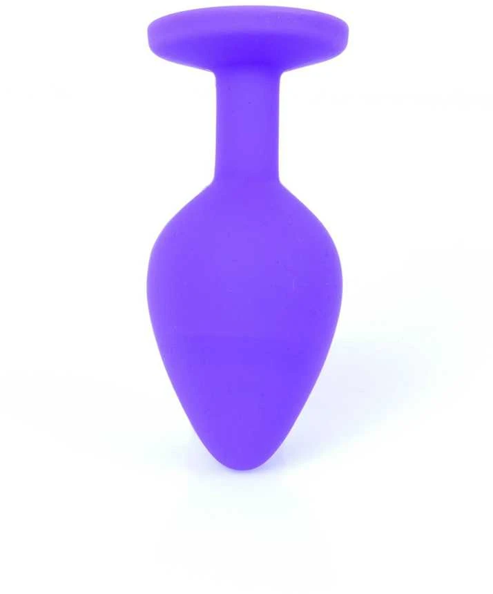 B Series Heavyfun B serijos Heavyfun Mažas analinis kištukas dekoratyvinis krištolinis silikonas 8cm