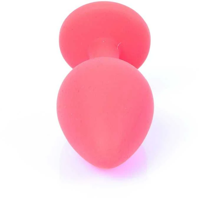 B Series Heavyfun B serijos Heavyfun Mažas analinis kištukas dekoratyvinis krištolinis silikonas 8cm