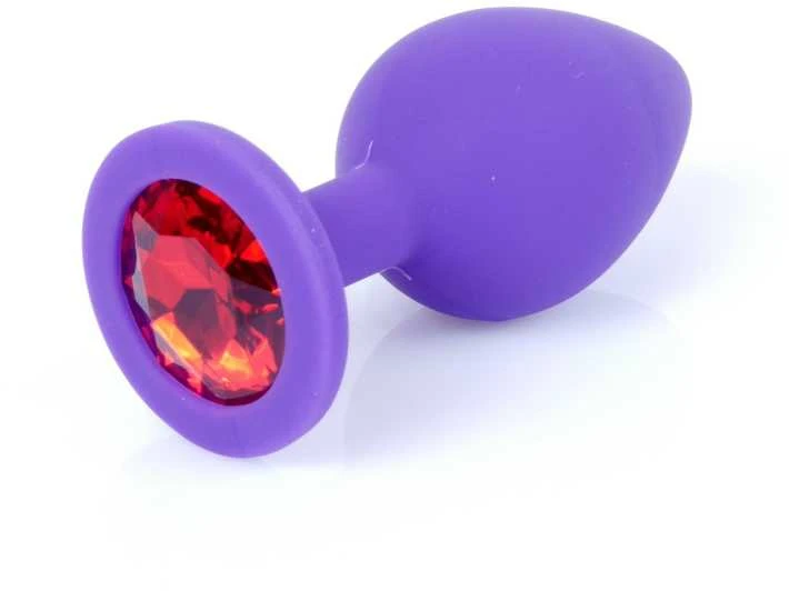 B Series Heavyfun B serijos Heavyfun Mažas analinis kištukas dekoratyvinis krištolinis silikonas 8cm