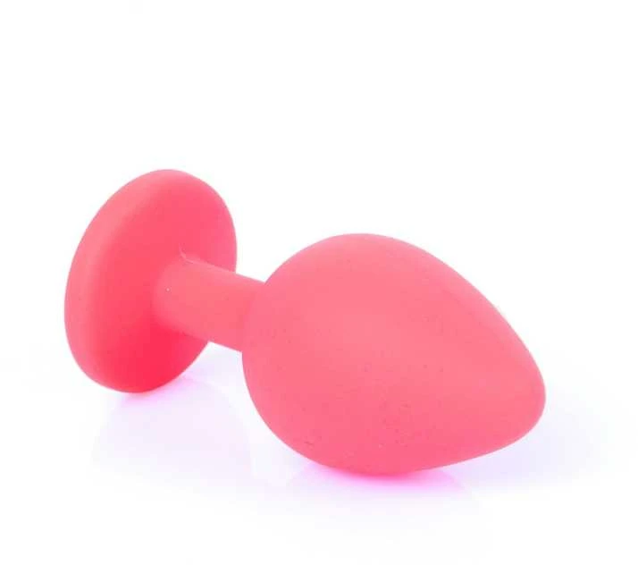 B Series Heavyfun B serijos Heavyfun Mažas analinis kištukas dekoratyvinis krištolinis silikonas 8cm
