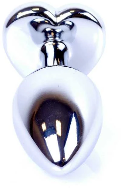 B Series Heavyfun Plug-Jewellery Sidabrinis Heart PLUG- Rose