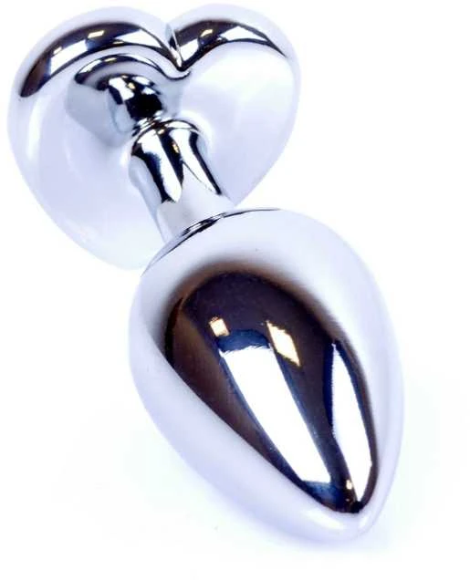 B Series Heavyfun Plug-Jewellery Sidabrinis Heart PLUG- Rose