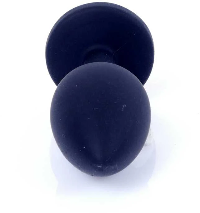 B Series Heavyfun B serijos Heavyfun silikoninis analinis kištukas su dekoratyviniu akmeniu 7cm