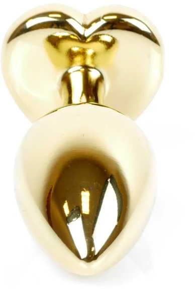 B Series Heavyfun Plug-Jewellery Gold Heart PLUG- Rose