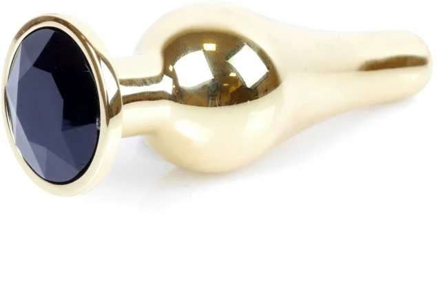 B Series Heavyfun Plug-Jewellery Gold BUTT PLUG- Juodas