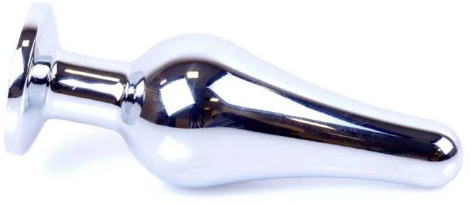 B Series Heavyfun Plug-Jewellery Sidabrinis BUTT PLUG- Violetinė