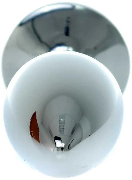 B Series Heavyfun B serijos Heavyfun Plieninis analinis kamštis su purpurine rože