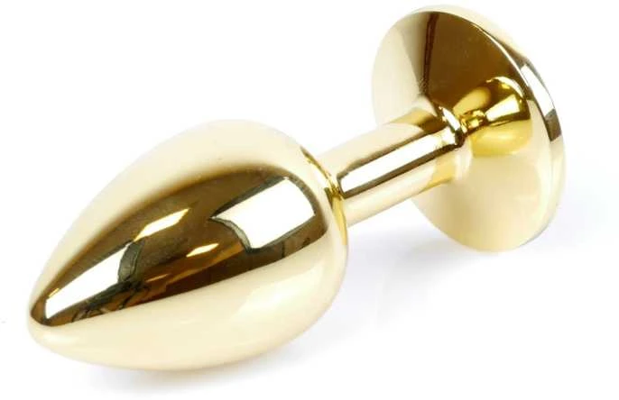 Auksinis metalinis analinis kištukas