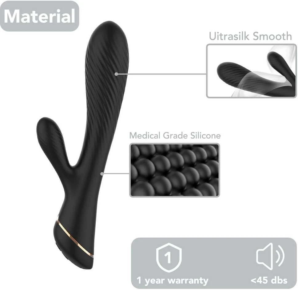 B Series Joy Hare Juodas, 9 vibration functions