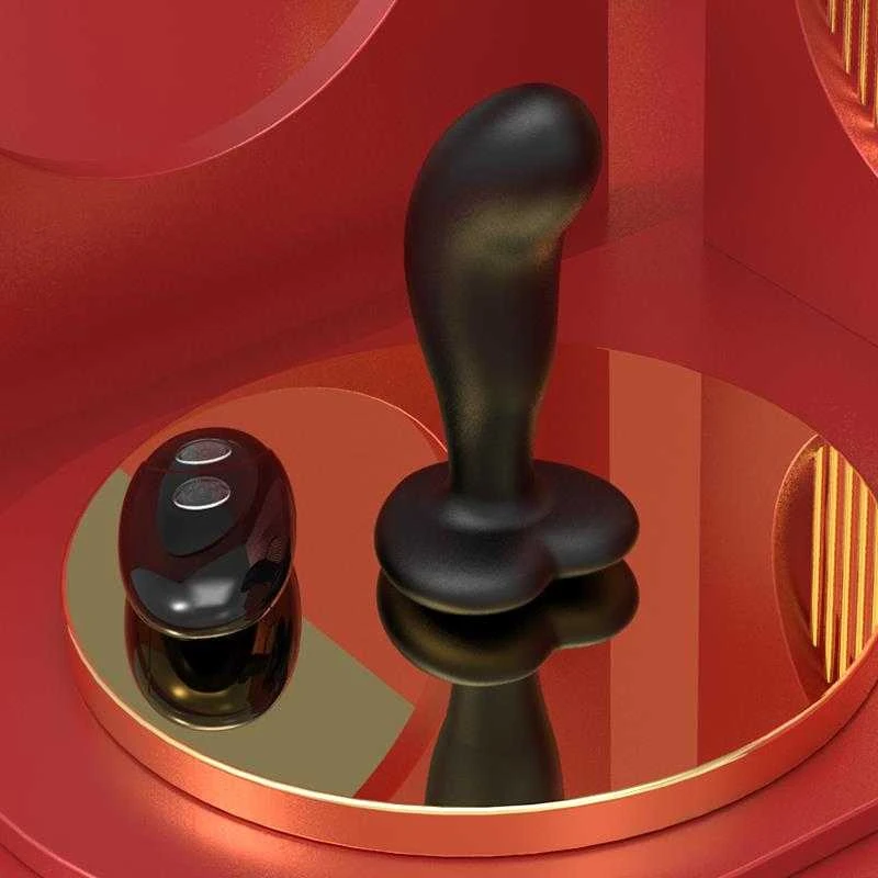 B Series Joy B serijos Joy Plug analinis kištukas vibruojantis nuotolinio valdymo pultas 7 režimai 10 cm