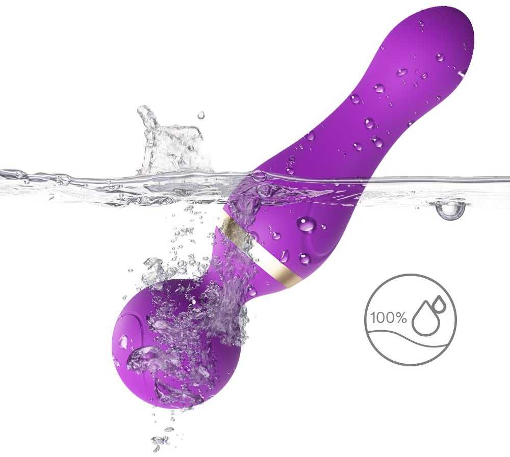 B Series Joy B serija Joy Masažuoklis Magic Clitoral Wand 9 Mode 19cm