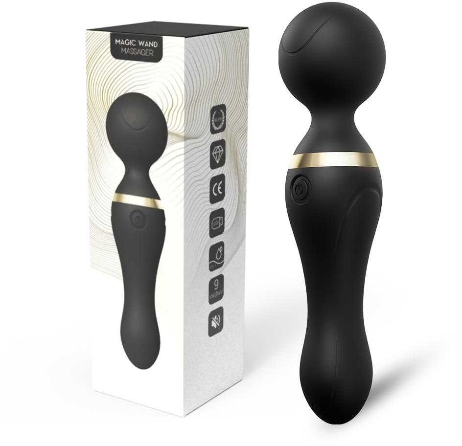 B Series Joy B serija Joy Masažuoklis Magic Clitoral Wand 9 Mode 19cm