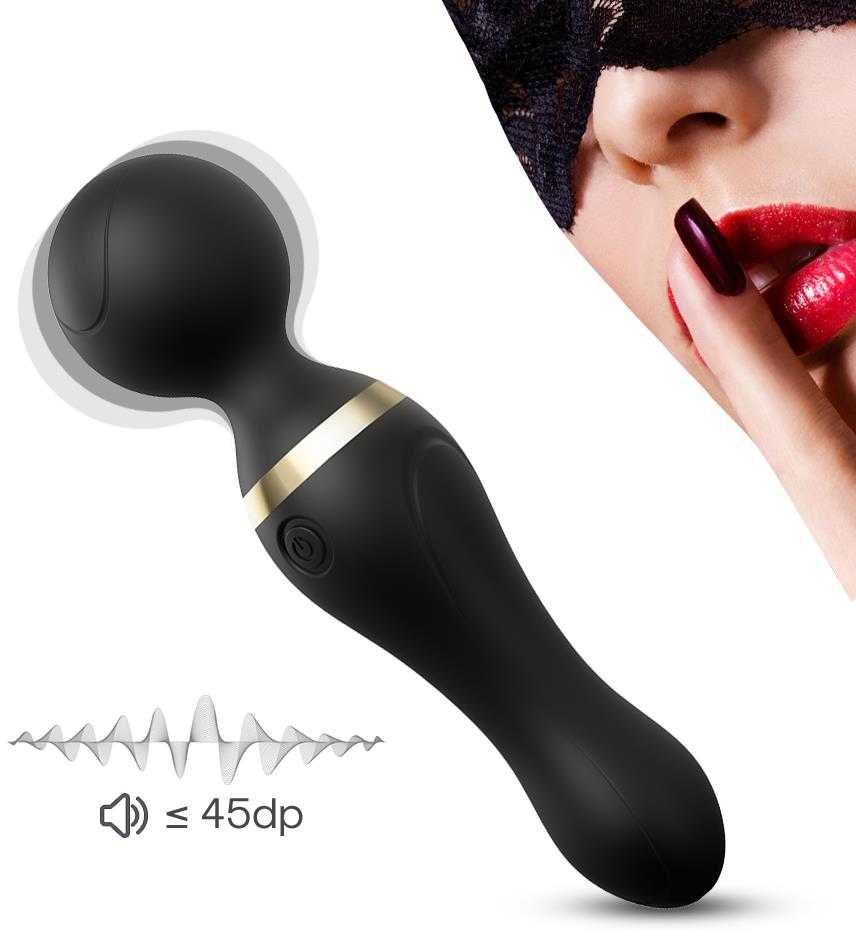 B Series Joy B serija Joy Masažuoklis Magic Clitoral Wand 9 Mode 19cm