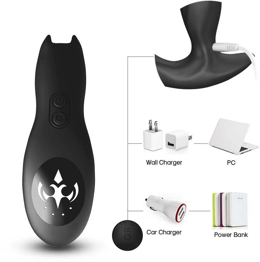 B Series Joy B Serija Joy Masažuoklis prostatos vibracijos sukimas 9+5 režimai 13 cm