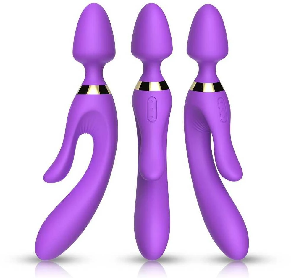 B Series Joy B Serija Joy Masažuoklis lazdelė triušis vibratorius 9 režimai 23 cm seksas