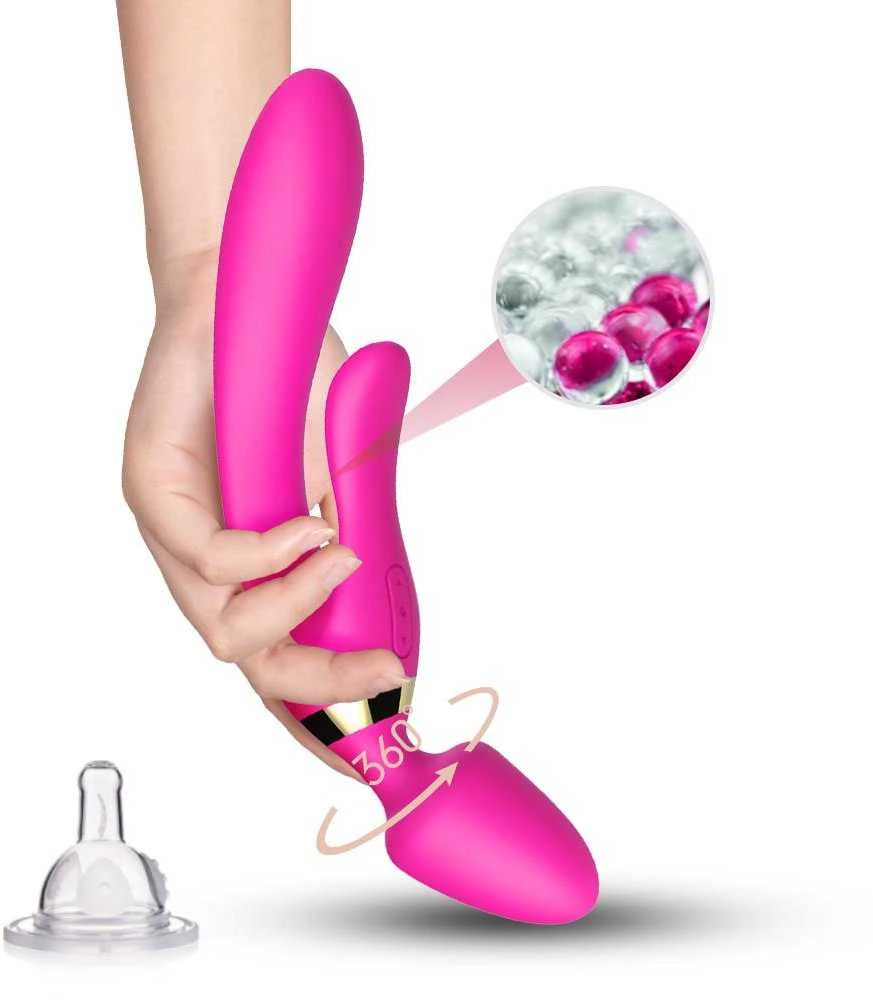 B Series Joy B Serija Joy Masažuoklis lazdelė triušis vibratorius 9 režimai 23 cm seksas