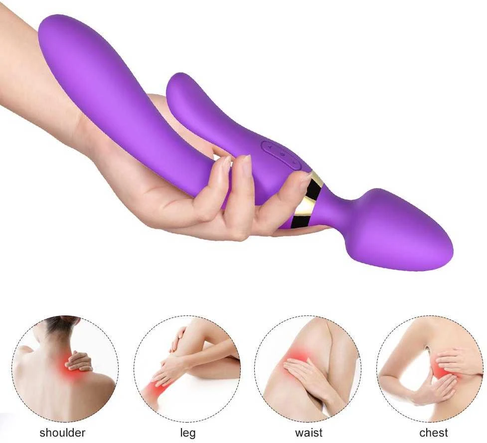B Series Joy B Serija Joy Masažuoklis lazdelė triušis vibratorius 9 režimai 23 cm seksas