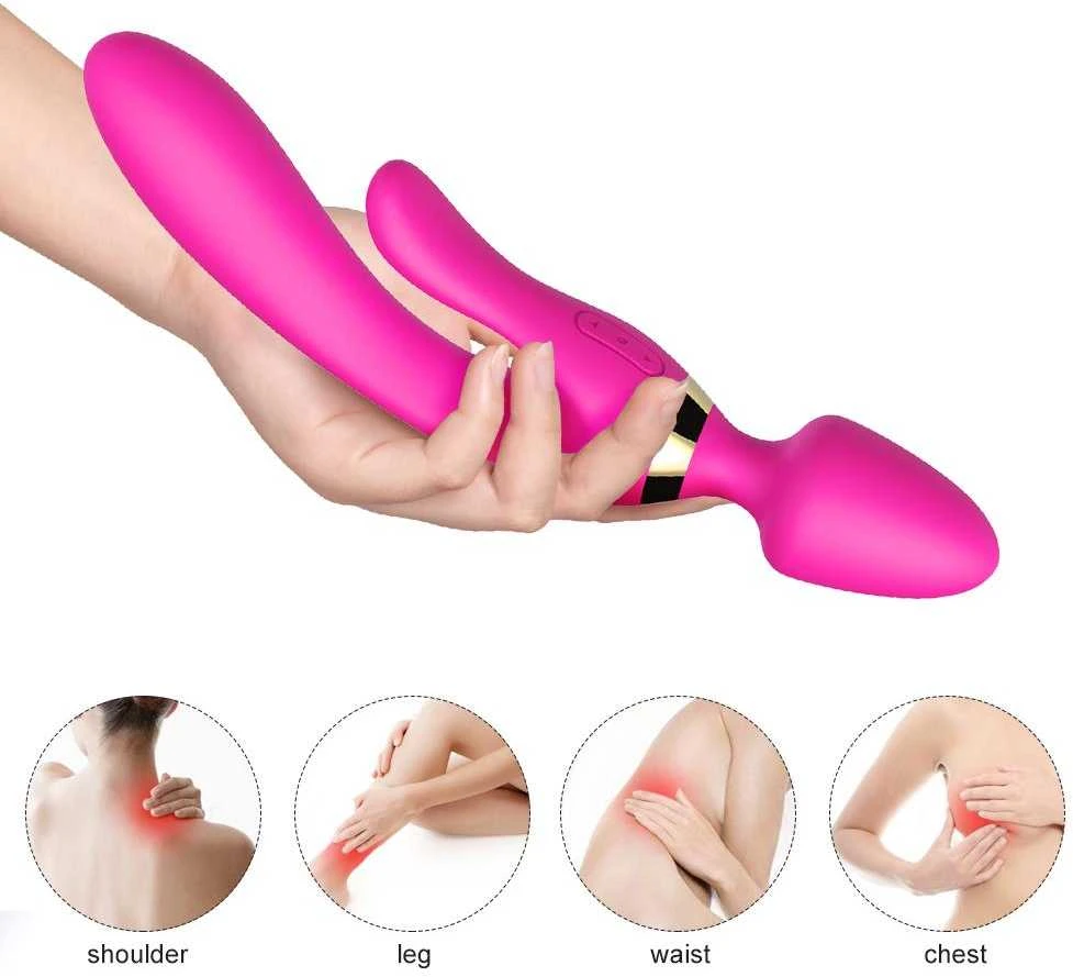 B Series Joy B Serija Joy Masažuoklis lazdelė triušis vibratorius 9 režimai 23 cm seksas