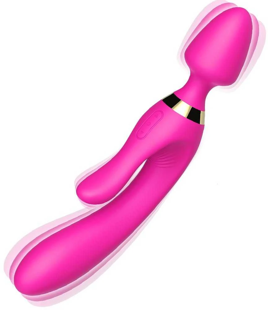 B Series Joy B Serija Joy Masažuoklis lazdelė triušis vibratorius 9 režimai 23 cm seksas