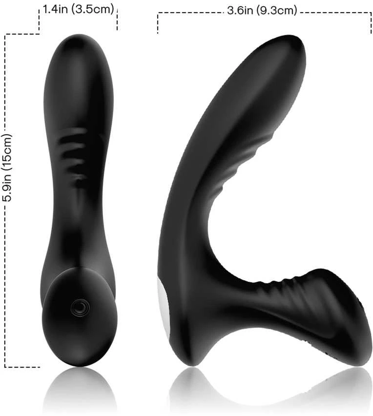 B Series Joy Masažuoklis stymulator prostaty korek analny 15cm 9try