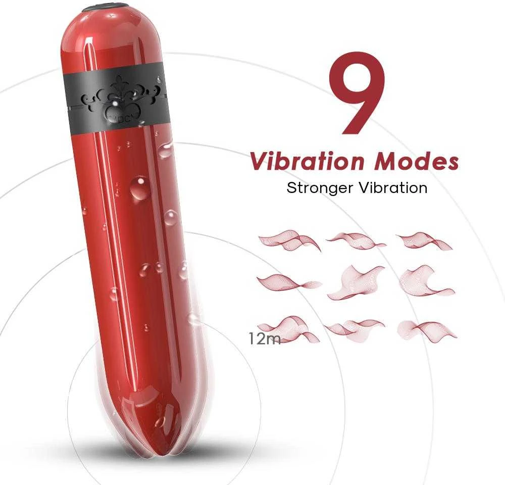 B Series Joy B serijos Joy Mini vibratorius, mažas klitorio masažuoklis, 7cm, 9 režimai
