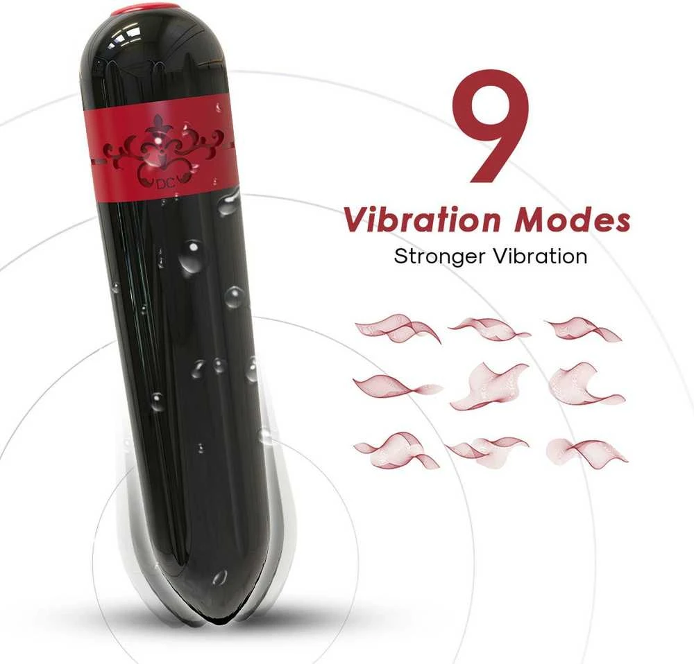 B Series Joy B serijos Joy Mini vibratorius, mažas klitorio masažuoklis, 7cm, 9 režimai