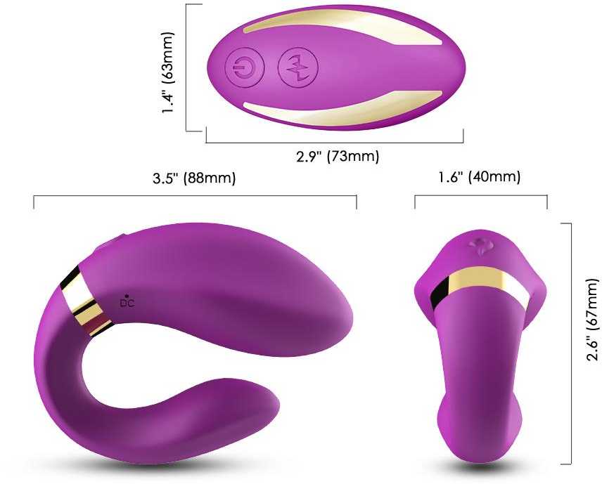 B Series Joy B serijos Joy Dual vibratorius poroms g taško klitorio 9 režimu