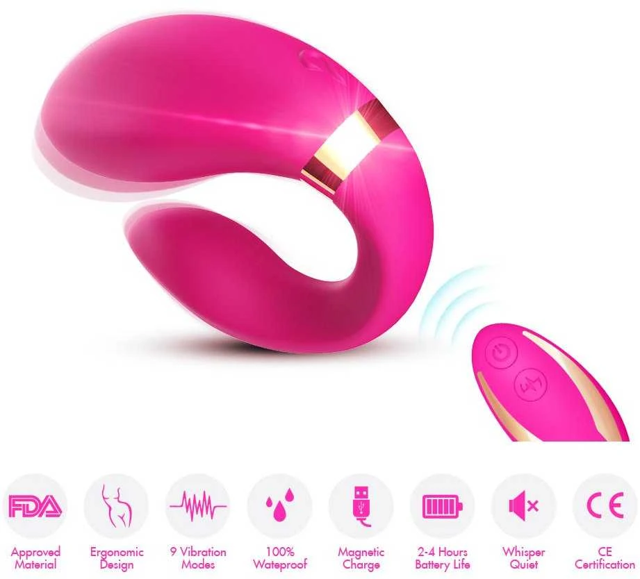 B Series Joy B serijos Joy Dual vibratorius poroms g taško klitorio 9 režimu