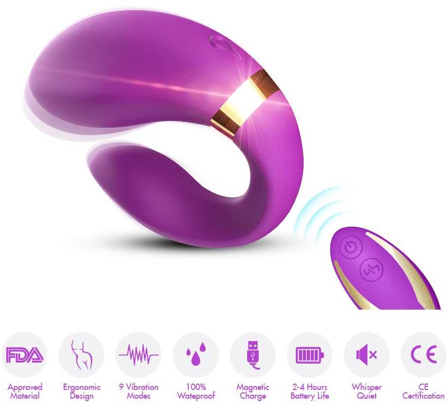 B Series Joy B serijos Joy Dual vibratorius poroms g taško klitorio 9 režimu