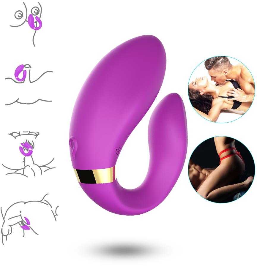 B Series Joy B serijos Joy Dual vibratorius poroms g taško klitorio 9 režimu