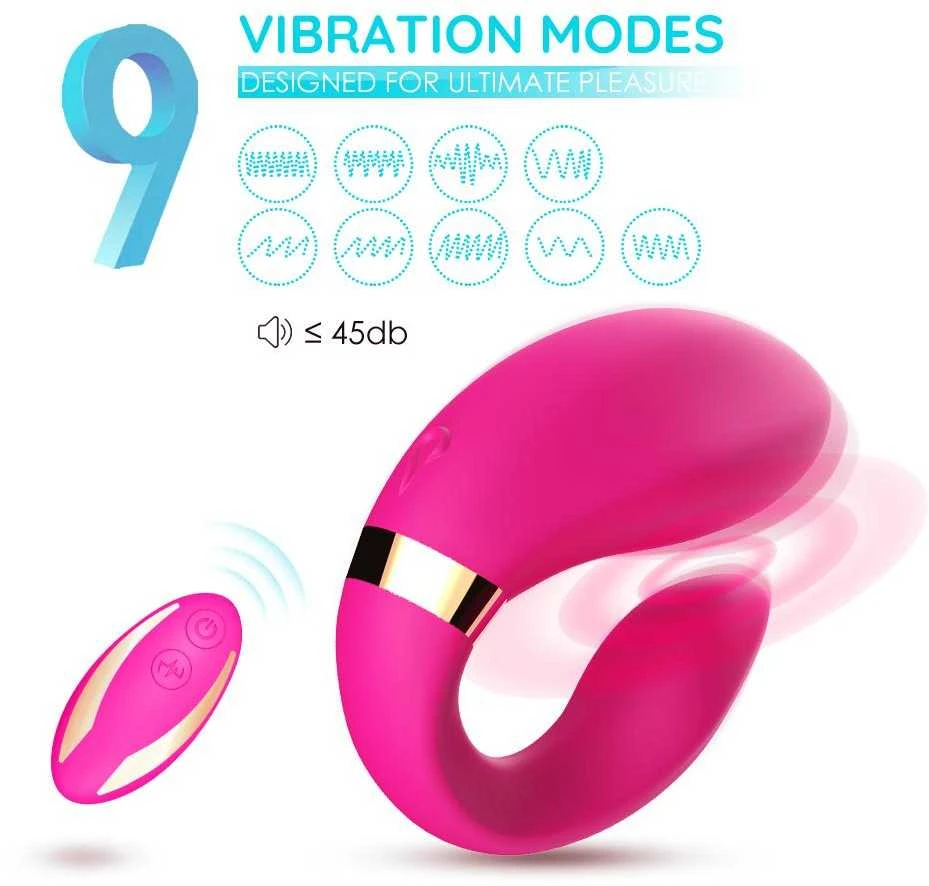 B Series Joy B serijos Joy Dual vibratorius poroms g taško klitorio 9 režimu