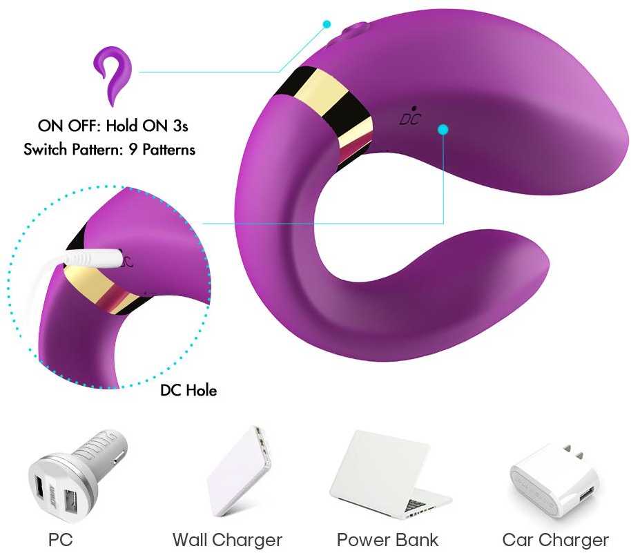 B Series Joy B serijos Joy Dual vibratorius poroms g taško klitorio 9 režimu