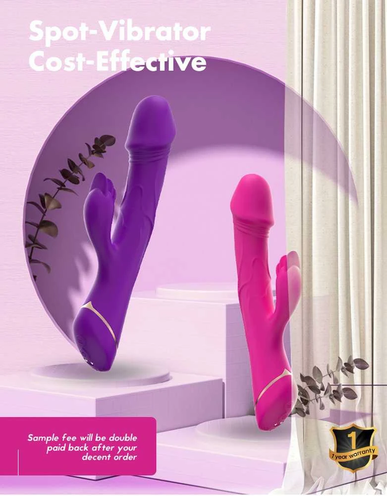 B Series Joy Rubberco Violetinė, 2* 9 vibration functions