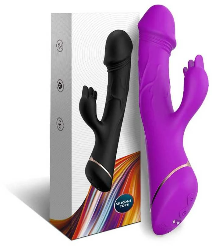 B Series Joy Rubberco Violetinė, 2* 9 vibration functions