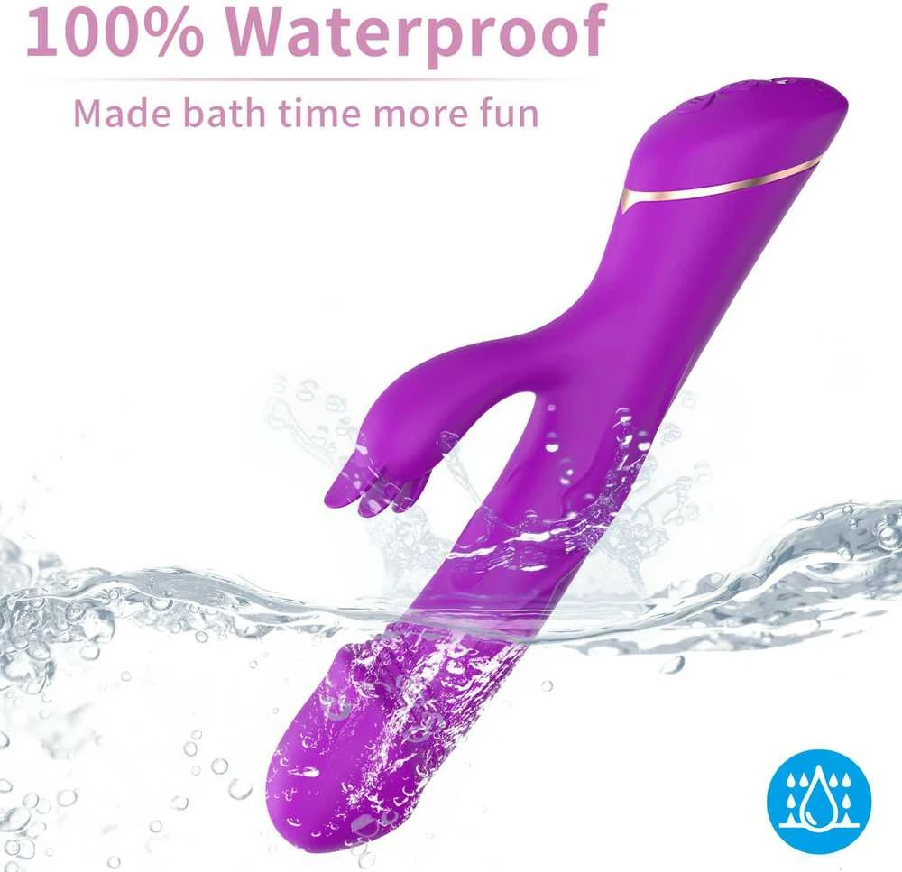 B Series Joy Rubberco Violetinė, 2* 9 vibration functions