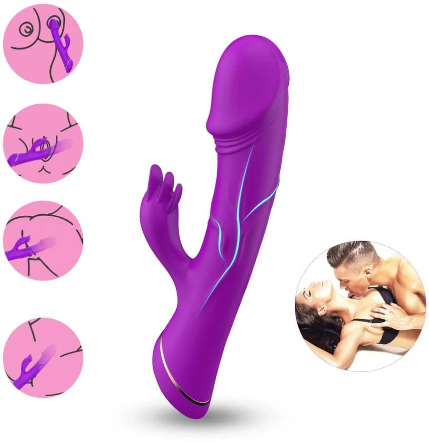 B Series Joy Rubberco Violetinė, 2* 9 vibration functions