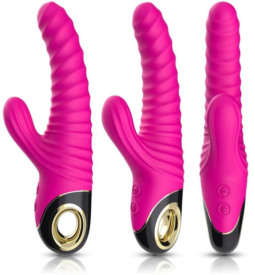 B Series Joy B serijos Joy Bunny Vibratorius daugiafunkcinis 22cm 2x9 režimai