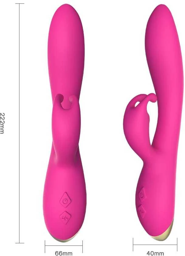B Series Joy B serijos Joy Bunny Vibrator klitorio masažuoklis 22 cm 9 režimai